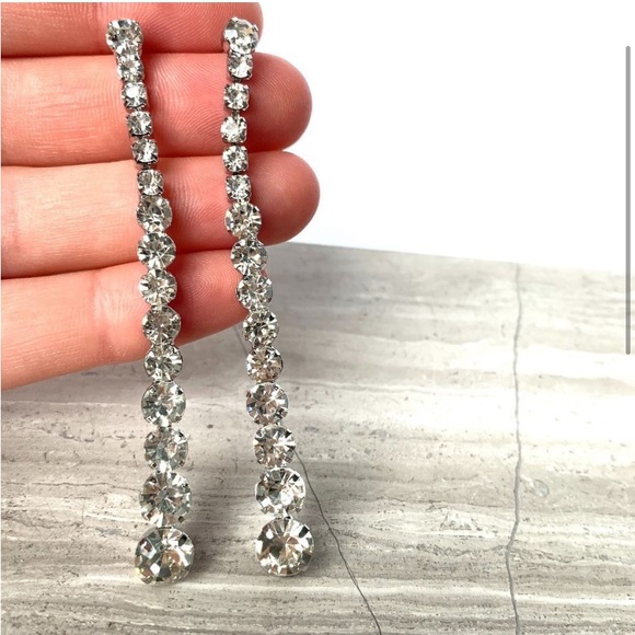 Beautiful CZ Earrings - Picture 7 of 8
